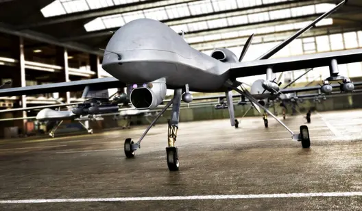 Ventilation for drone maintenance facilities