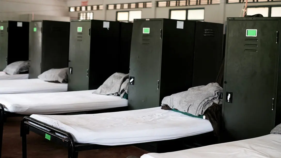 Disinfection for military barracks and living quarters