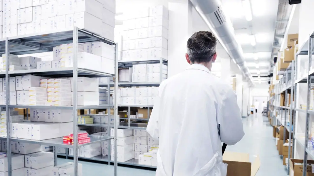 Humidity control and drying for drug storage