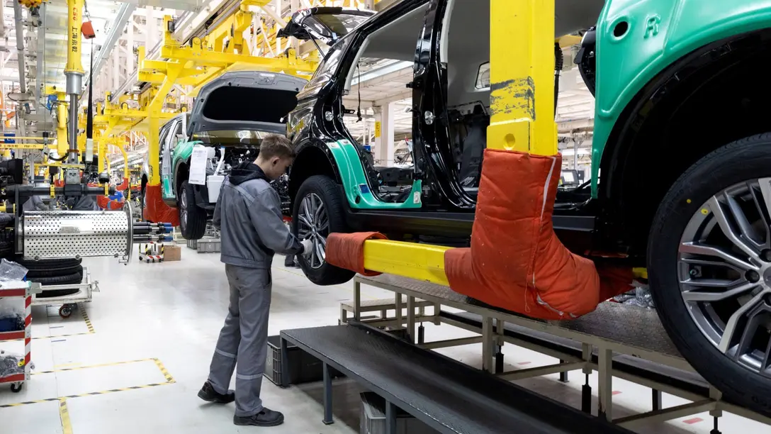 Heating for automotive factories