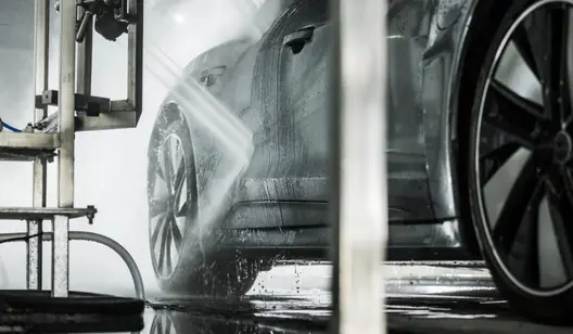 Heating for car wash facilities