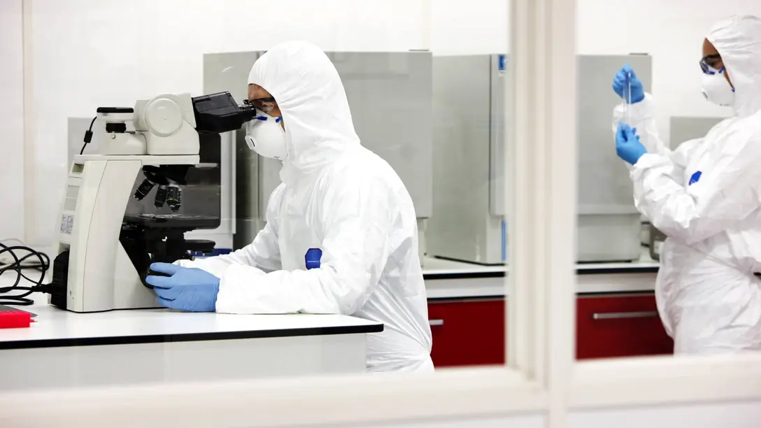 Disinfection solutions for laboratories