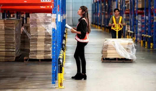 Disinfection for logistic centres