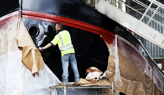 Heating for shipyards