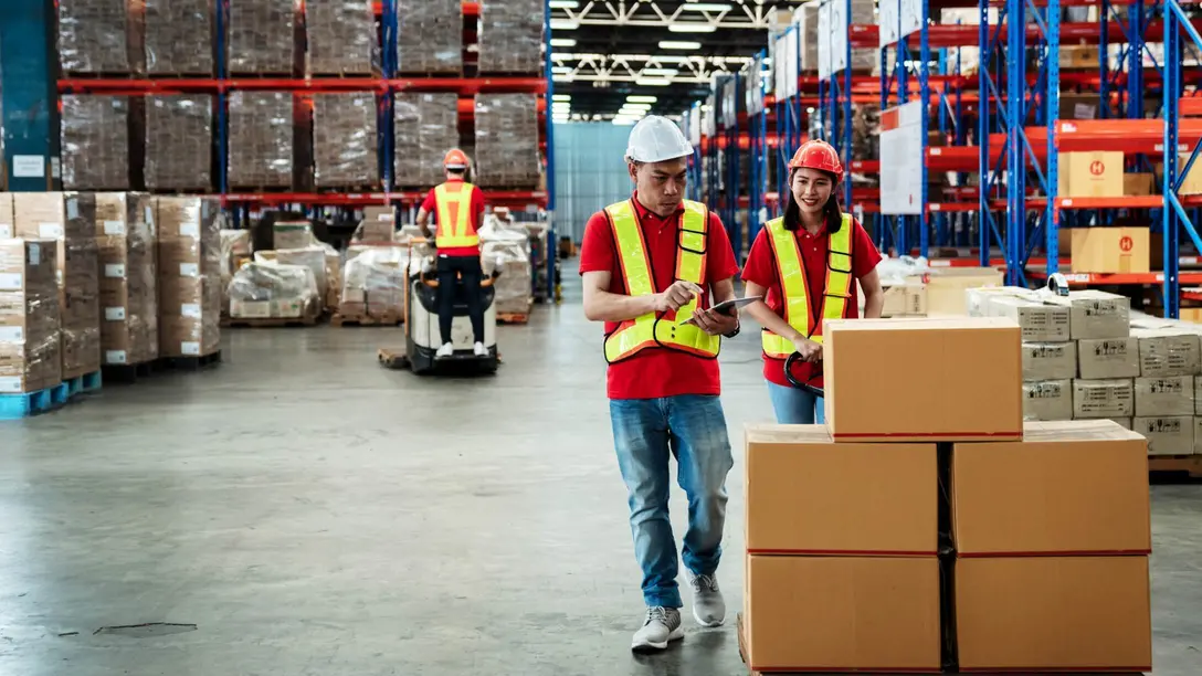 Purification de l'air pour les centres logistiques