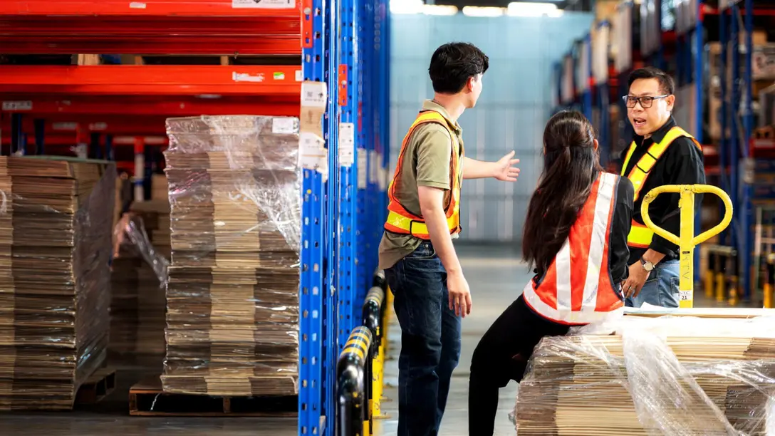 Ventilation des centres logistiques