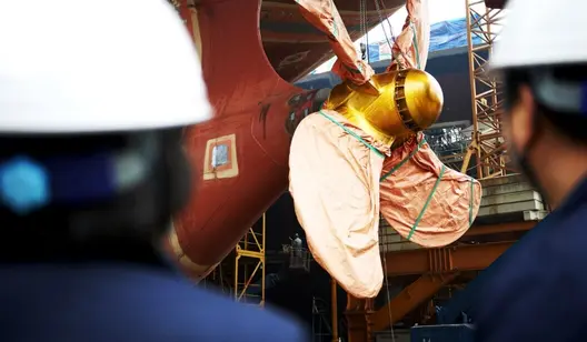 Ventilation des chantiers navals