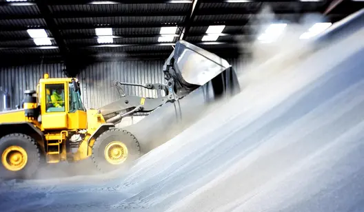 Contrôle de l'hygrométrie et séchage pour les installations de stockage d'engrais