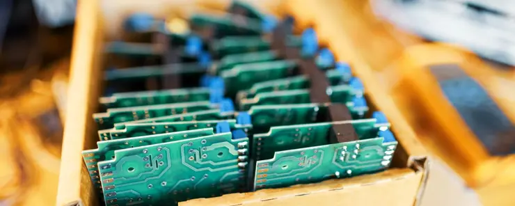 Contrôle de l'humidité et séchage pour les installations de stockage de circuits imprimés