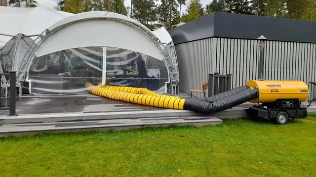 Aperçu chauffage de tente Master BV 400