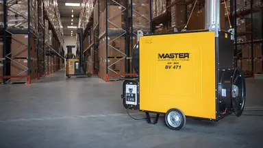 Master warehouse heating web