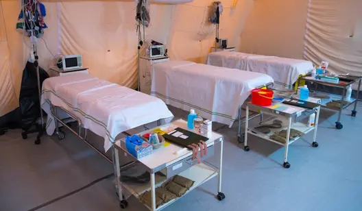 Camps and field hospitals air cleaning climate control solutions by Dantherm Group
