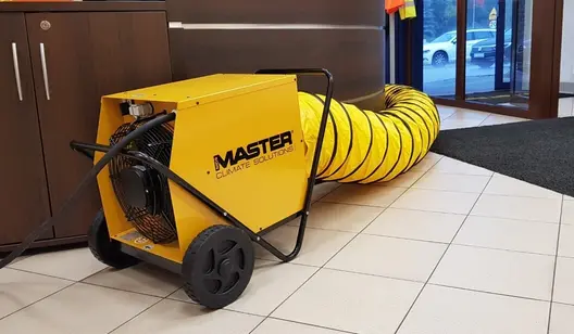 Commercial buildings heating climate control solutions by Dantherm Group