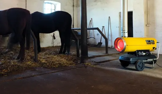 Chauffage des granges et des étables
