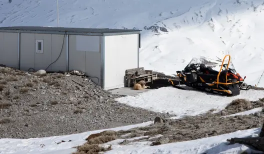 Heating for field research camps