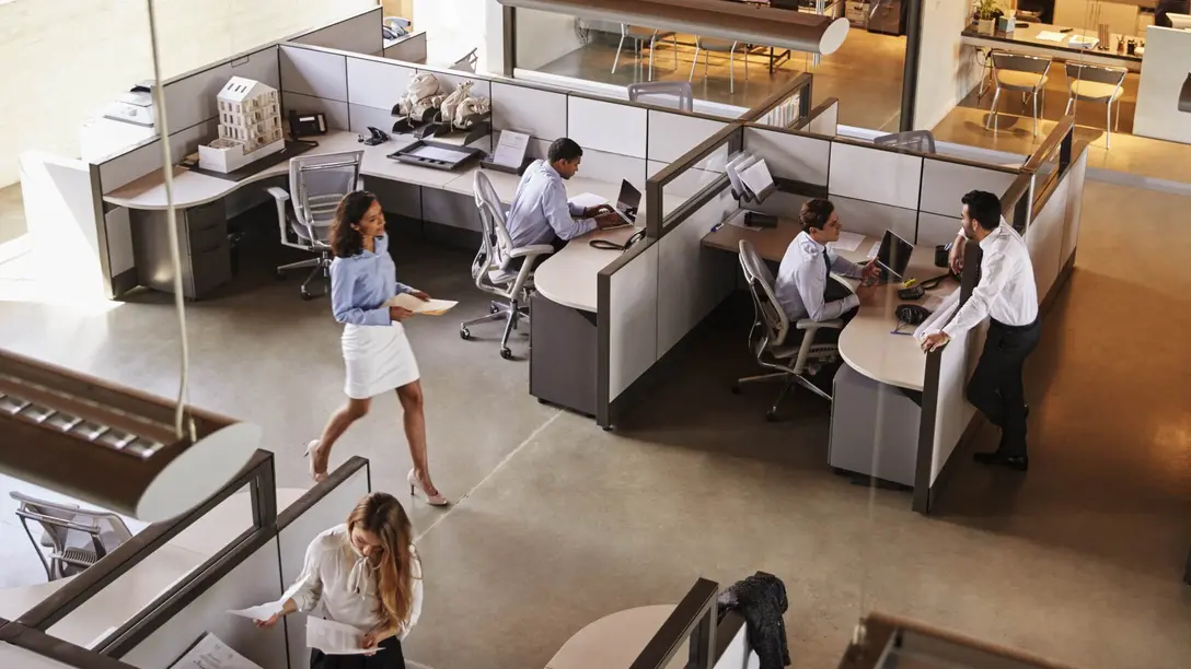 Humidity control and drying for office buildings