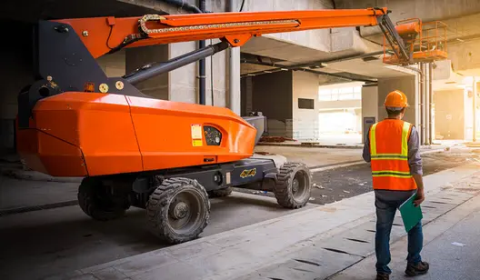 Air cleaning for construction equipment