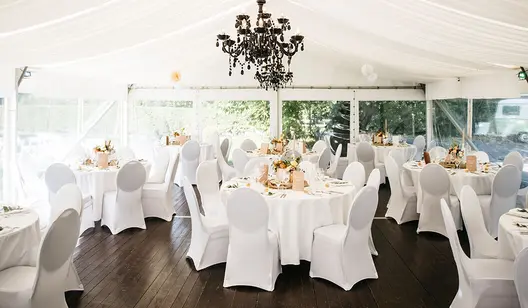 Chauffage pour les réceptions de mariage