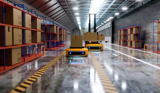 Heating for smart warehouses