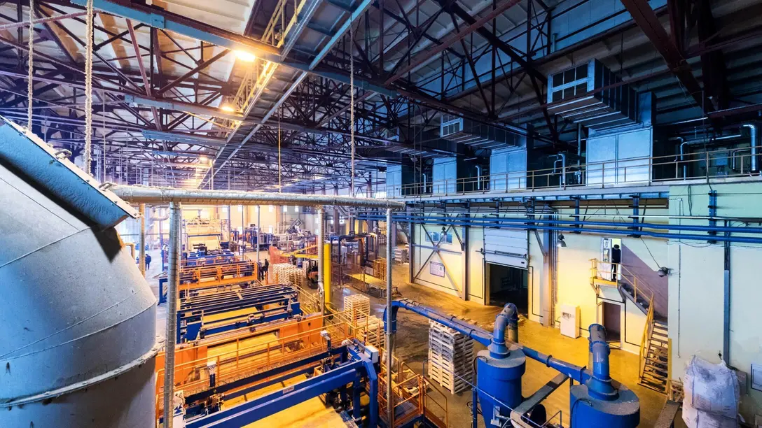 Ventilation for industrial buildings and spaces