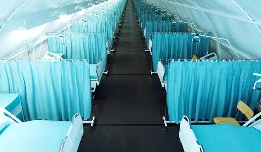 Camps and field hospitals heating climate control solutions by Dantherm Group