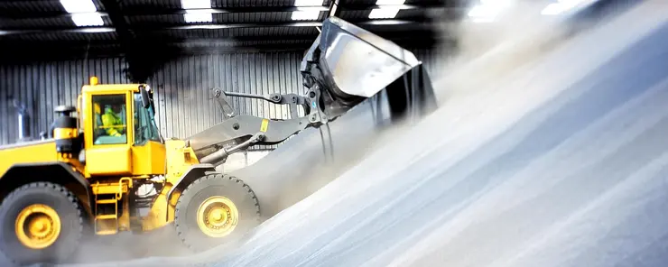 Contrôle de l'humidité et séchage pour les installations de stockage d'engrais