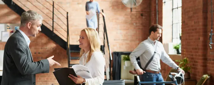 Chauffage temporaire pour les immeubles de bureaux