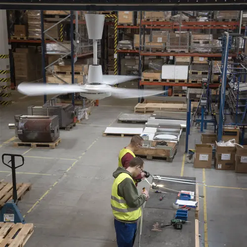 Installation de production du déstratificateur Master E