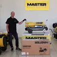 Réchauffeur d'air Master B 150 à chauffage direct au fuel