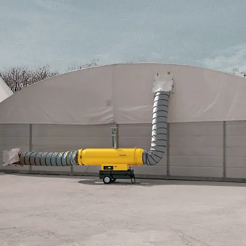 Sovelor EC 110 avec gaine de soufflage et de reprise