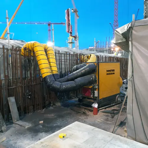 Master BV 690 chauffage construction tentes Murmansk