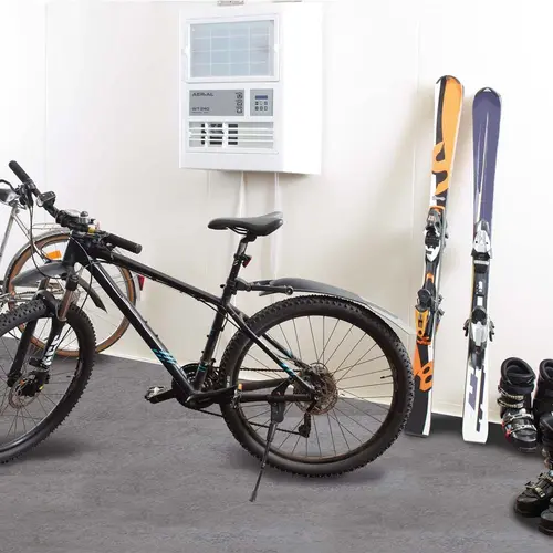 Aerial WT séchant le linge et l'équipement