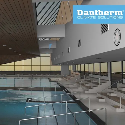 Fonctionnement d'une centrale de traitement d'air Dantherm DanX CF