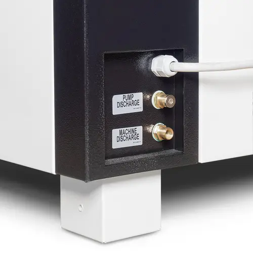 Trotec DH 160 closeup hose connection 01