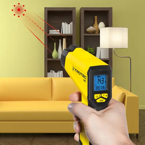 Trotec Application Pyrometre TP 7 dans la maison