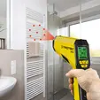 Trotec Pyromètre TP 10 application salle de bain