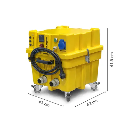 Trotec VE 4 Multi Qube Dimensions