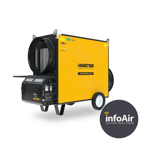 Master BV 691 SE – réchauffeurs d’air indirects au fuel - à 1 voie