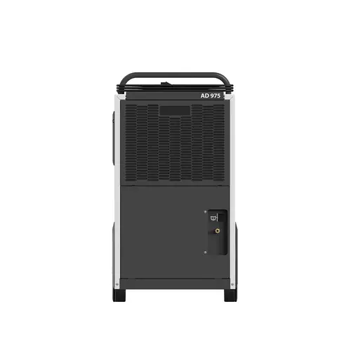 Vue avant du Dantherm AD 975