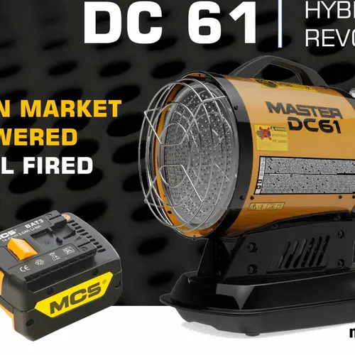 Vidéo du chauffage à fioul infrarouge Master DC 61