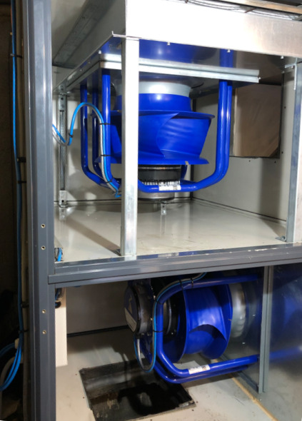 Ventilateurs CE de l'unité de traitement de l'air Dantherm