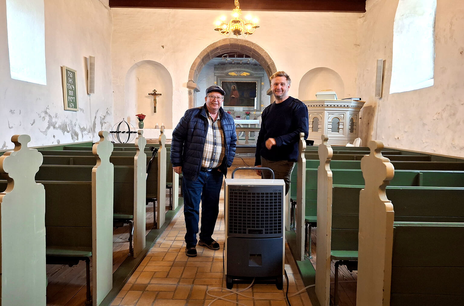 Heldum Kirke - affugter